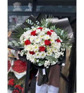 Papatya Gül Buketi